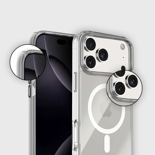 iPhone 17 Pro Max Clear Case with MagSafe