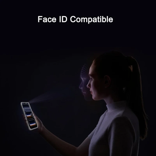 Paquet de 3 protecteurs d'écran de confidentialité pour iPhone Air + paquet de 3 protecteurs de lentille de caméra, compatible Dynamic Island, verre