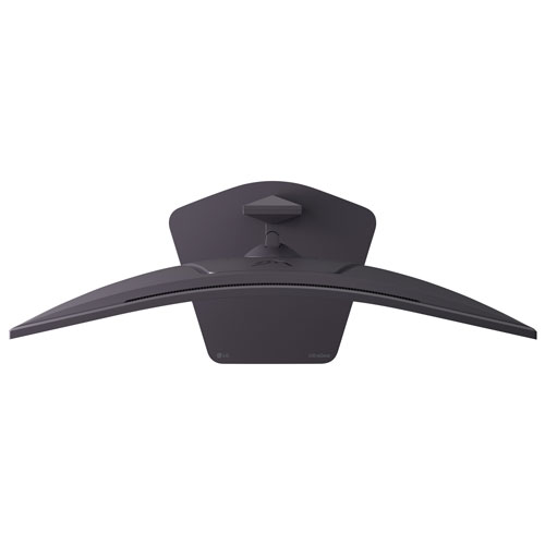 Moniteur de jeu incurvé DEL AV WQHD gris à gris 1ms 180Hz 32 po FreeSync de LG - Noir