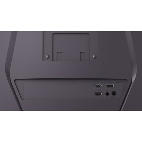 Moniteur de jeu incurvé DEL AV WQHD gris à gris 1ms 180Hz 32 po FreeSync de LG - Noir