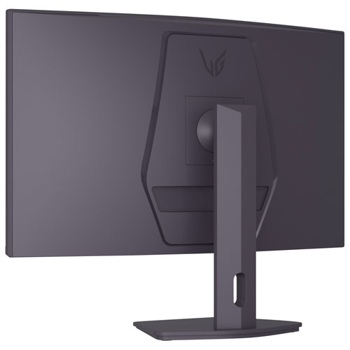 Moniteur de jeu incurvé DEL AV WQHD gris à gris 1ms 180Hz 32 po FreeSync de LG - Noir