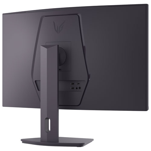 Moniteur de jeu incurvé DEL AV WQHD gris à gris 1ms 180Hz 32 po FreeSync de LG - Noir