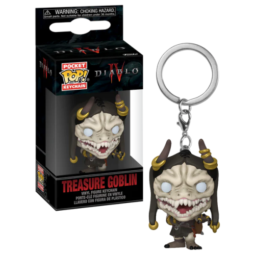 FUNKO POP KEYCHAIN DIABLO 4 TREASURE GOBLIN