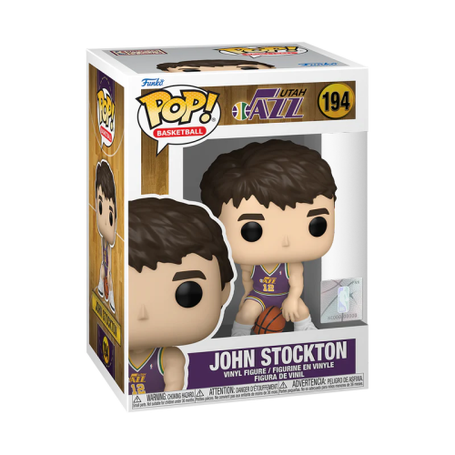 FUNKO POP NBA LEGENDS ROOKIE JOHN STOCKTON #194