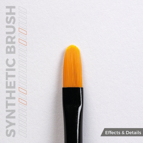AK Interactive Synthetic Brush - Filbert 6