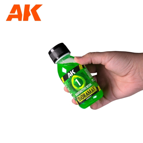 AK Interactive Resin Radioactive Water Components Epoxy Resin 180ml