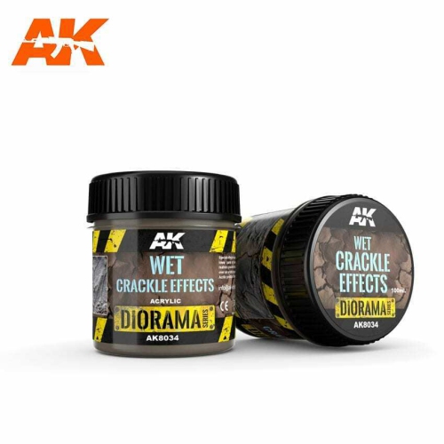 AK Interactive Wet Crackle Effects 100ml New