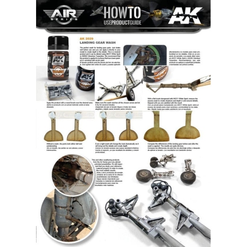 AK Interactive Weathering Landing Gear Wash