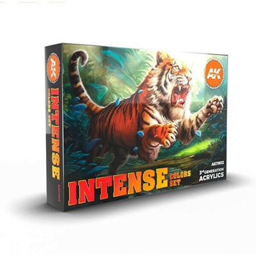 AK Interactive 3G Intense Color Set New
