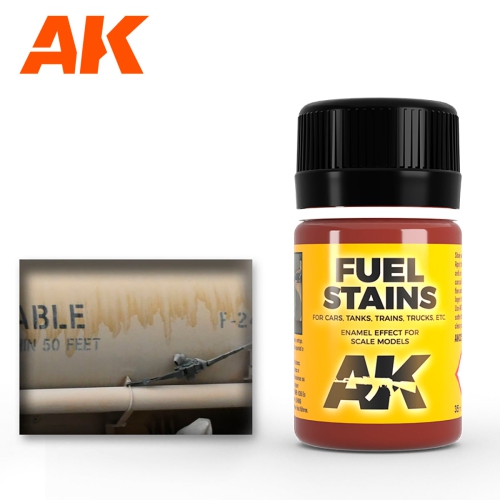 AK – Taches de carburant d'usure interactive