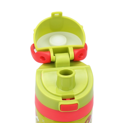 The Grinch & Cindy-Lou Who All-Over Print Green 24 Oz Stainless Steel Water Bottle