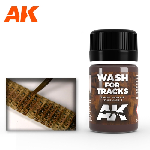 AK Interactive Weathering Track Wash Enamel Wash
