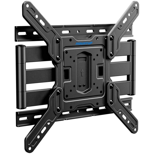 MOUNTUP Ultra Slim Full Motion TV Wall Mount, 1.3" Thin Low Profile for 26-60" TVs, Smooth Swivel Tilt Extension, Max Vesa 400x400mm, Up to 88lbs,