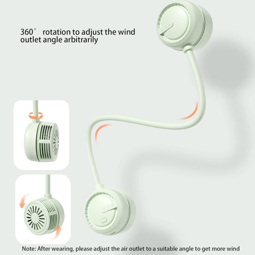 Neck Fans Portable Fan for Neck with 3 Speeds Change,Lightweight Bladeless Neck Fans for Women Men Kids Offices Home