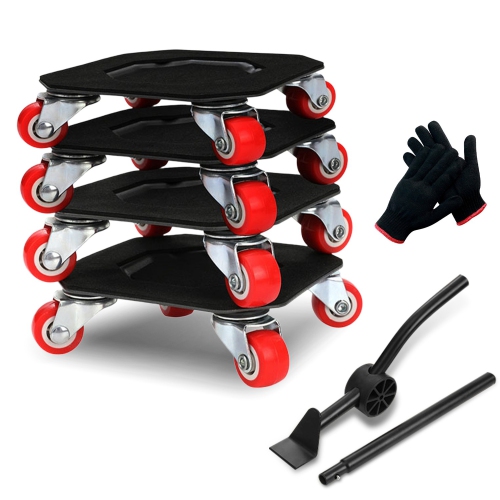 Furniture Trolley, Furniture Mover, Furniture Lifter with 360° Swivel Rubber Casters, Suitable for Moving Heavy Furniture and Large Items