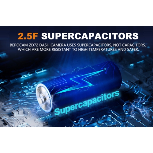 Starlight Night Vision HDR HD Driving Recorder with IPS Screen, Loop Recording, Black Front and Rear Dual Recording Car Camera - 4K+4K+5G WiFi+128G