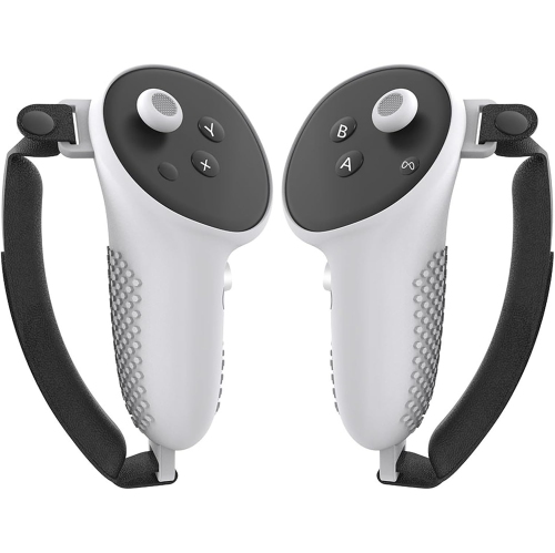 Étui protecteur silicone pour manette Meta Quest 3, étui protecteur pour console Quest3, 7 accessoires RV antidérapants et antichutes