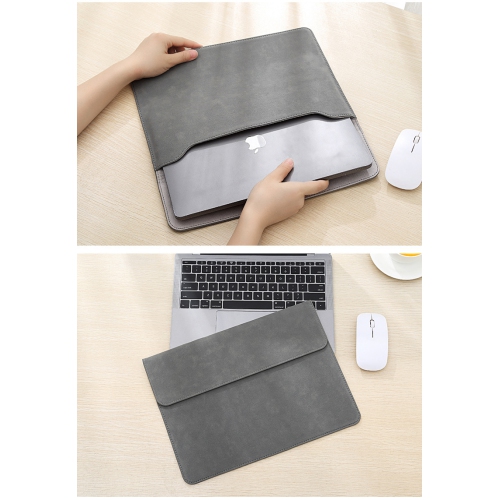 Suitable for 2024 16-inch Pro M4 [A3403/A3186] Apple Laptop Bag MacBook Frosted Liner Waterproof Protective Case - Dark Gray