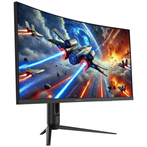 Moniteur de jeu 240 Hz VA 3440 x 1440 de 34 po de KOORUI FreeSync Premium 90 % DCI-P3 G3441XC