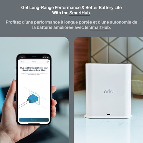 Arlo Ultra Wireless 3rd Gen 4K HDR Security Camera - White - 2 Pack