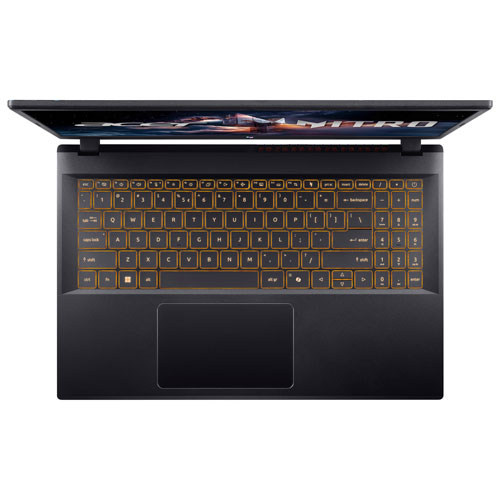 Portable de jeu de 15,6 po Nitro V d'Acer - Noir volcanique