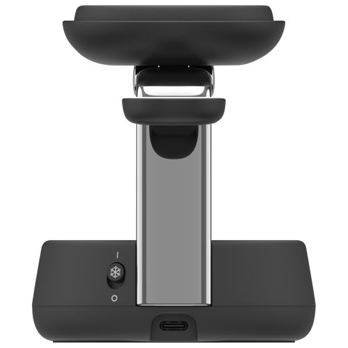 Belkin 3-in-1 25W Qi2 Wireless Charging Stand - Grey