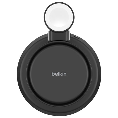 Belkin 3-in-1 25W Qi2 Wireless Charging Stand - Grey