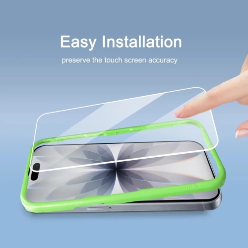 Paquet de 3 protecteurs d'écran pour iPhone 17 Pro Max de 6,9 po + paquet de 3 protecteurs de lentille de caméra, verre trempé compatible avec