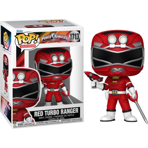 Funko Pop! Television Power Rangers Turbo Vinyl Figure Red Turbo Ranger #1713