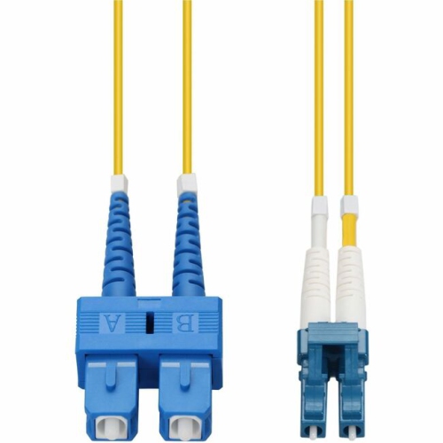 AddOn ADD-SC-LC-1.5M9SMF 15m SMF 9/125 Duplex SC/LC OS1 Yellow OFNR Patch Cable (ADD-SC-LC-15M9SMF)