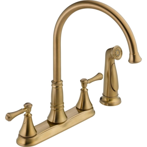 Delta Faucet 2497LF-CZ, 8.34 x 10.41 x 8.34 inches, Champagne Bronze