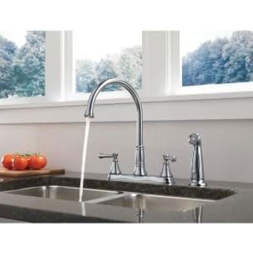 Delta Faucet 2497LF-CZ, 8.34 x 10.41 x 8.34 inches, Champagne Bronze