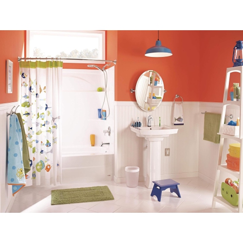 Delta Faucet Lahara Single-Handle Bathroom Faucet with Diamond Seal Technology and Drain Assembly