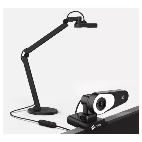 Caméra Web 4K V600 de JOYUSING avec mise au point automatique FPD, projection en temps réel, conférence Web, apprentissage à distance, enseignement à
