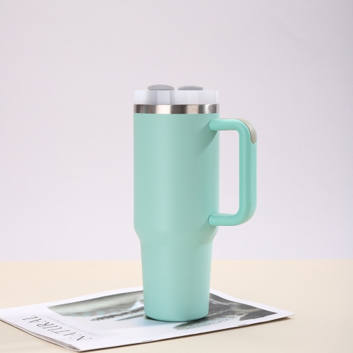 Tasse à glace de deuxième génération de 40&nbsp;oz, gobelet isotherme en acier inoxydable 304, gobelet pour l'extérieur avec poignée, gobelet à