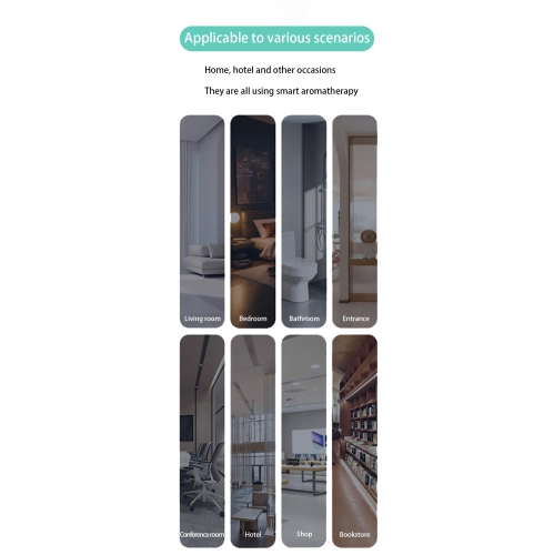 Smart WiFi Remote Control Appliance Pure Essential Oil Waterless Aroma Diffuser Household Automatic Fragrance Sprayer Portable Aromatherapy Machine -