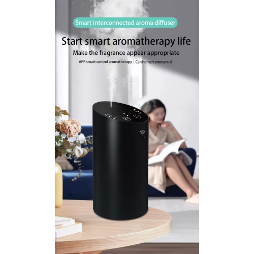 Smart WiFi Remote Control Appliance Pure Essential Oil Waterless Aroma Diffuser Household Automatic Fragrance Sprayer Portable Aromatherapy Machine