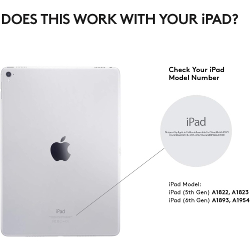 Logitech Slim Folio iPad Keyboard Case for iPad 9.7" - Black (920-009017)