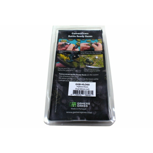Gamers Grass Highland Bases Oval 60mm