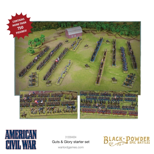 Black Powder Epic Battles - American Civil War Guts & Glory starter set