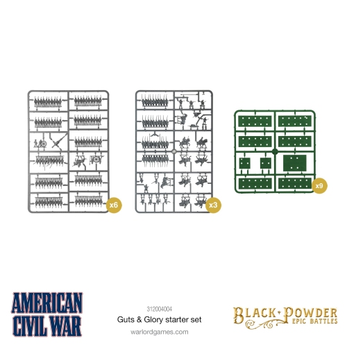 Black Powder Epic Battles - American Civil War Guts & Glory starter set