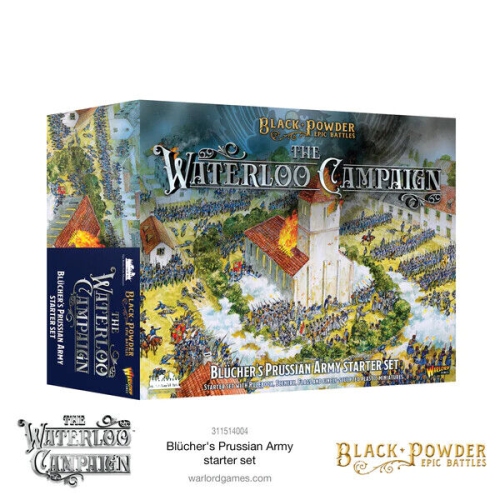 Black Powder Epic Battles: Waterloo - Blücher's Prussian Army Starter Set New