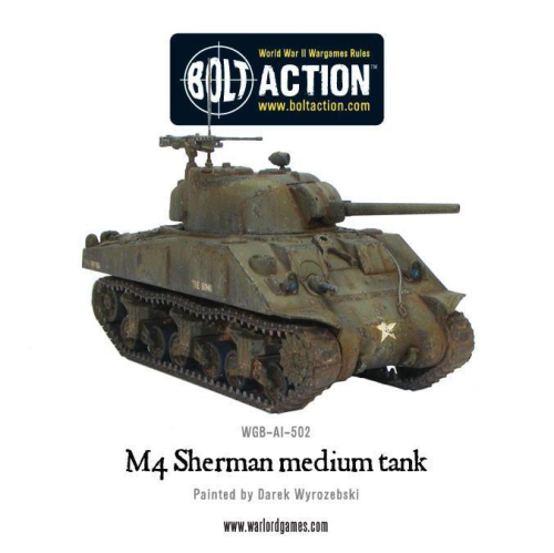 Bolt Action M4 Sherman Medium Tank New