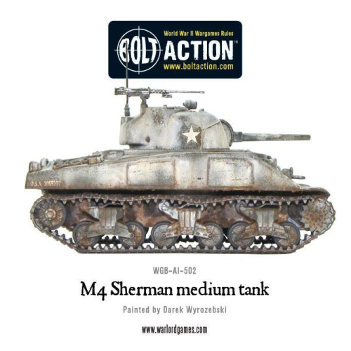 Bolt Action M4 Sherman Medium Tank New