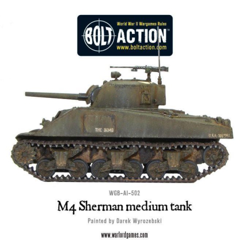Bolt Action M4 Sherman Medium Tank New