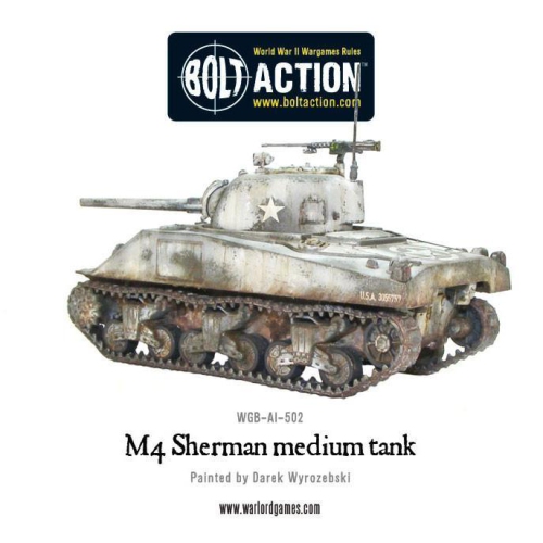 Bolt Action M4 Sherman Medium Tank New