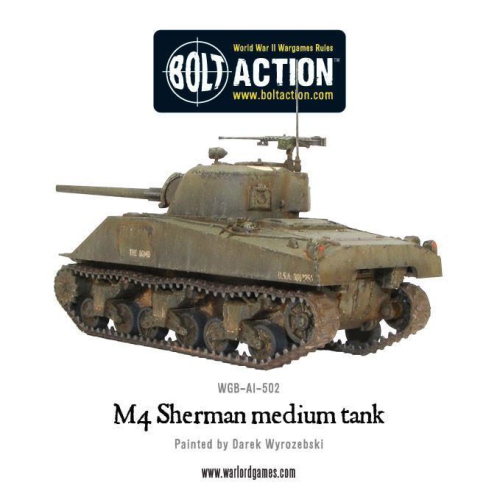 Bolt Action M4 Sherman Medium Tank New