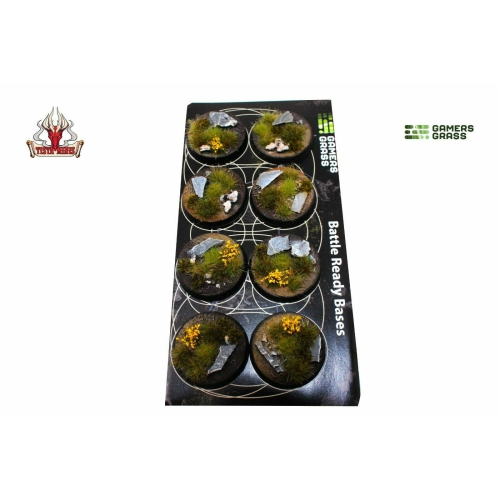 Gamers Grass Highland Bases Round 32mm