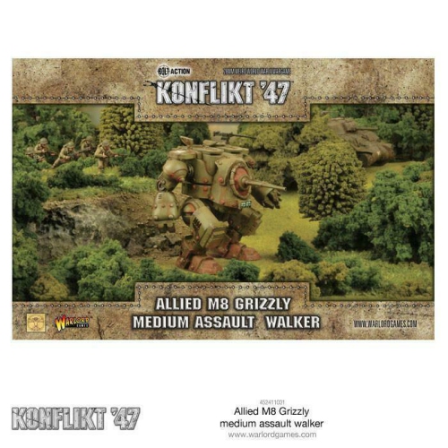 Bolt Action: Konflikt '47 - Allied Grizzly Medium Walker New