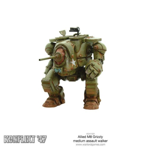 Bolt Action: Konflikt '47 - Allied Grizzly Medium Walker New